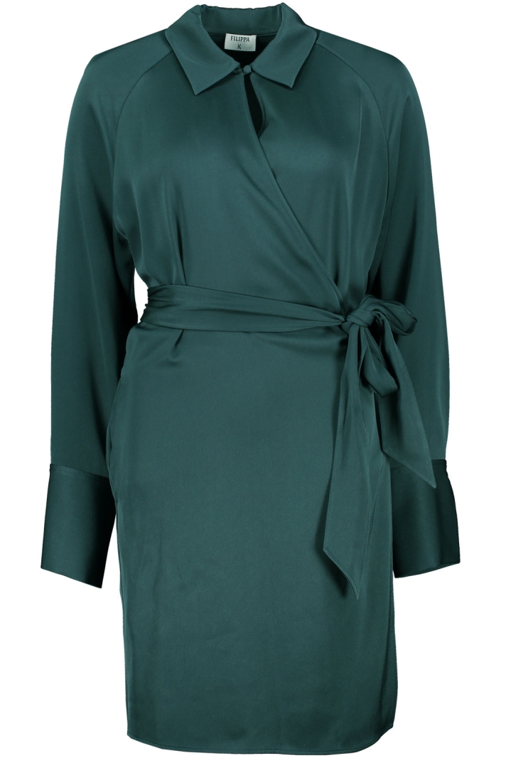 Wrap Shirt Dress