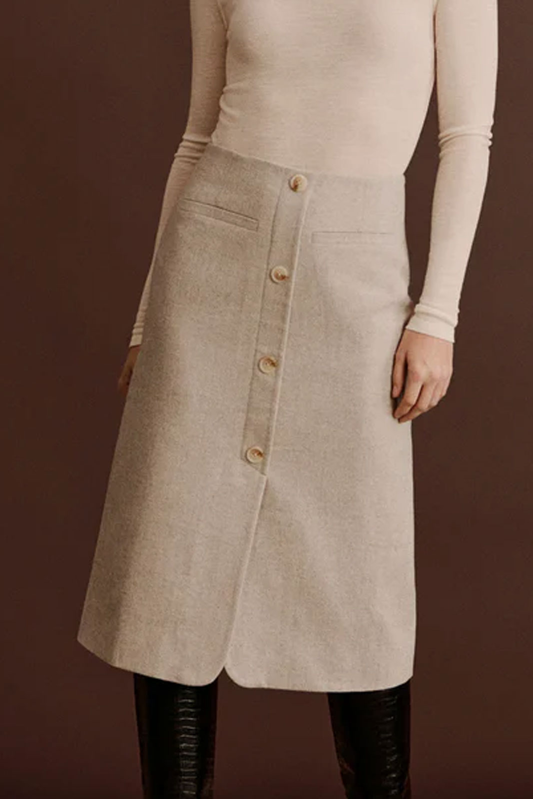 Rwsophia Mw Long Skirt