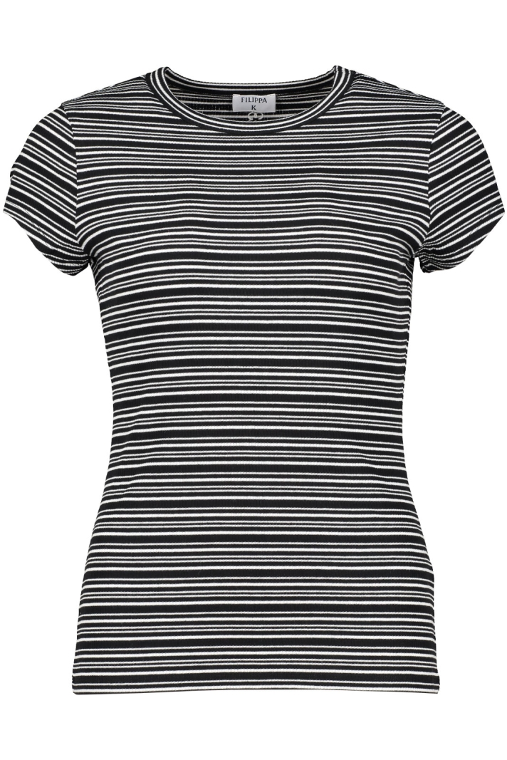 Striped Fine Rib Tee