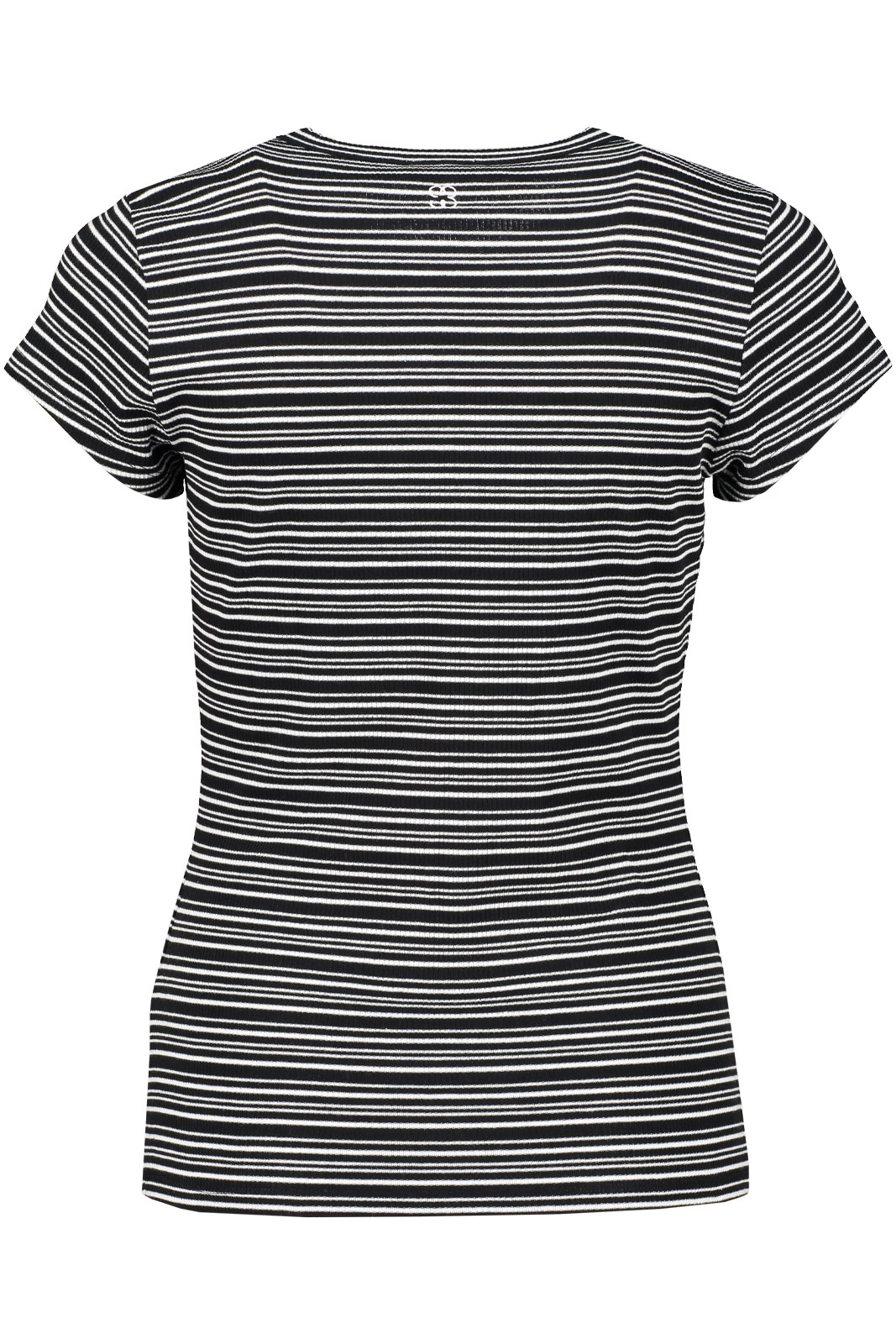 Striped Fine Rib Tee