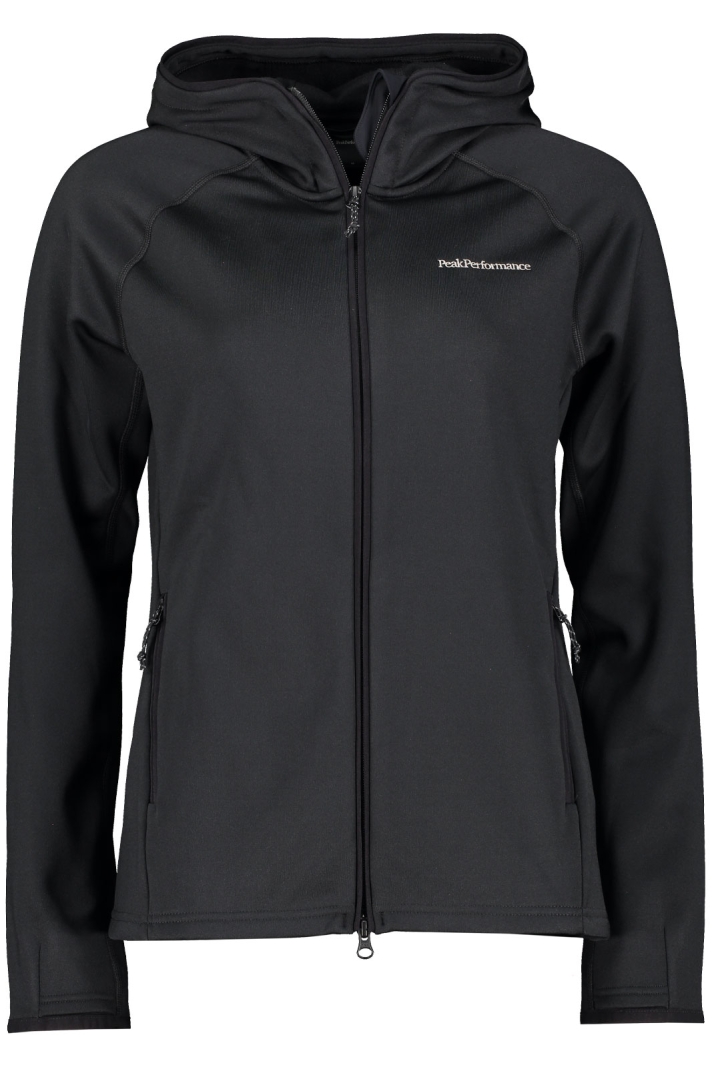 W Midlayer Zip Hood
