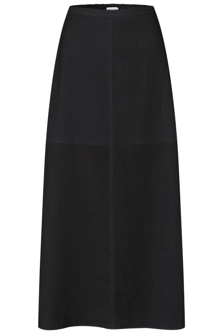 Rwesther Linen Long Skirt