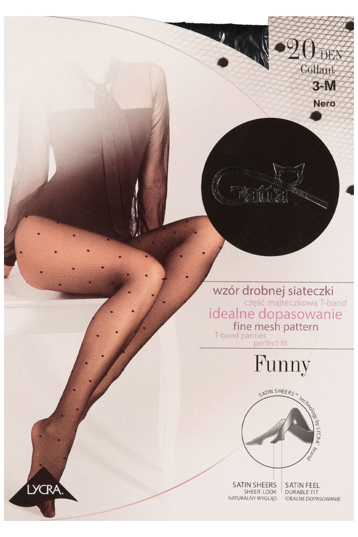 Womens Tights Funny 20 Den