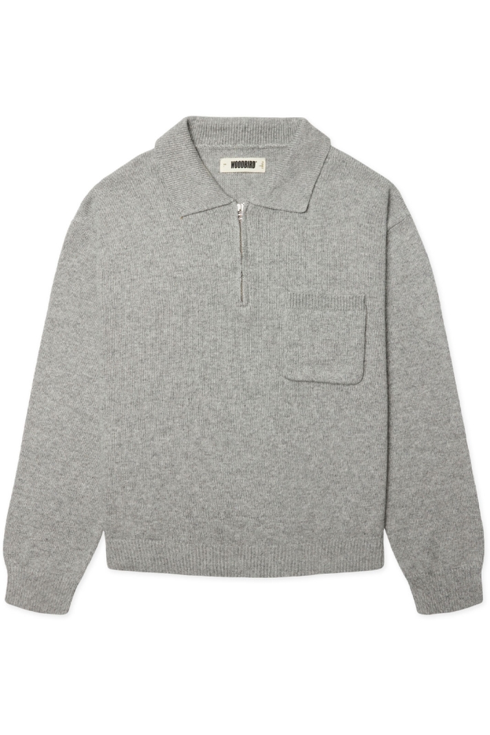 Wbkang 1/2 Zip Polo