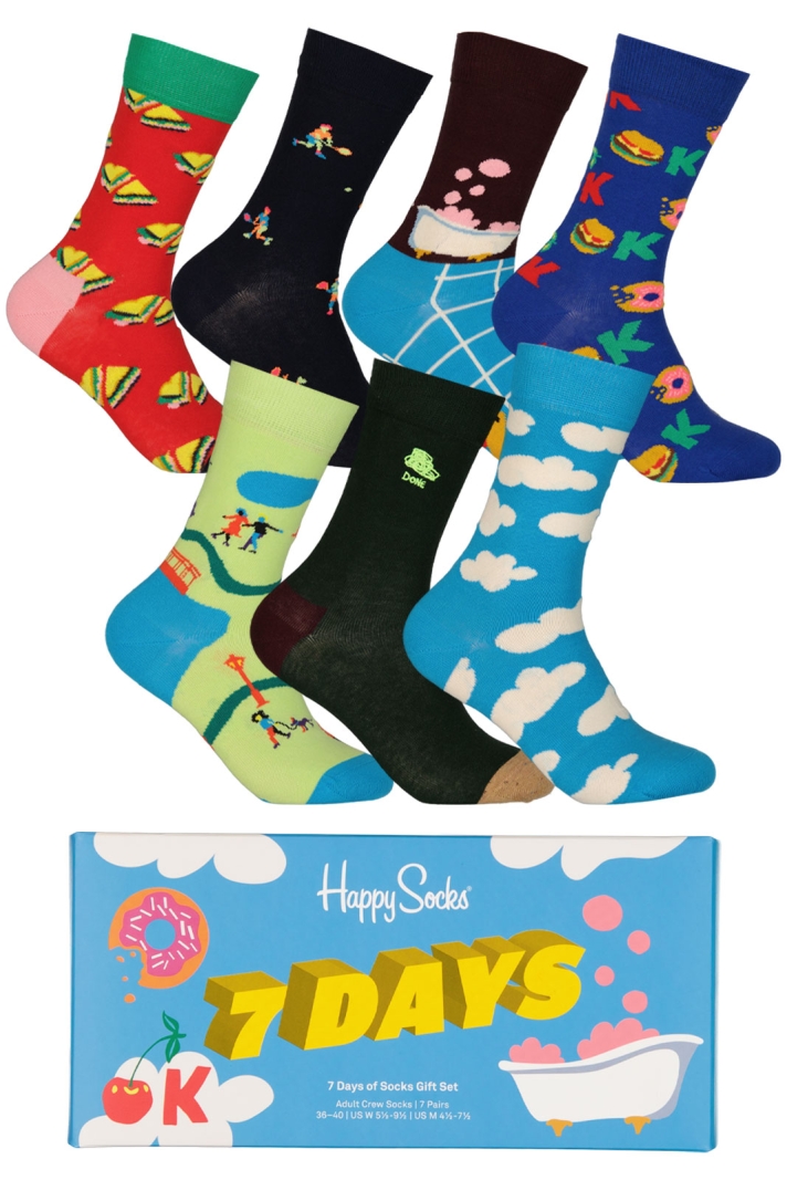 7-pack 7 Days Socks Gift Set