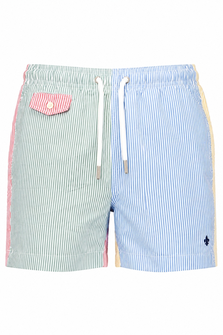 Morris Mixed Stripe Bathing Trunks