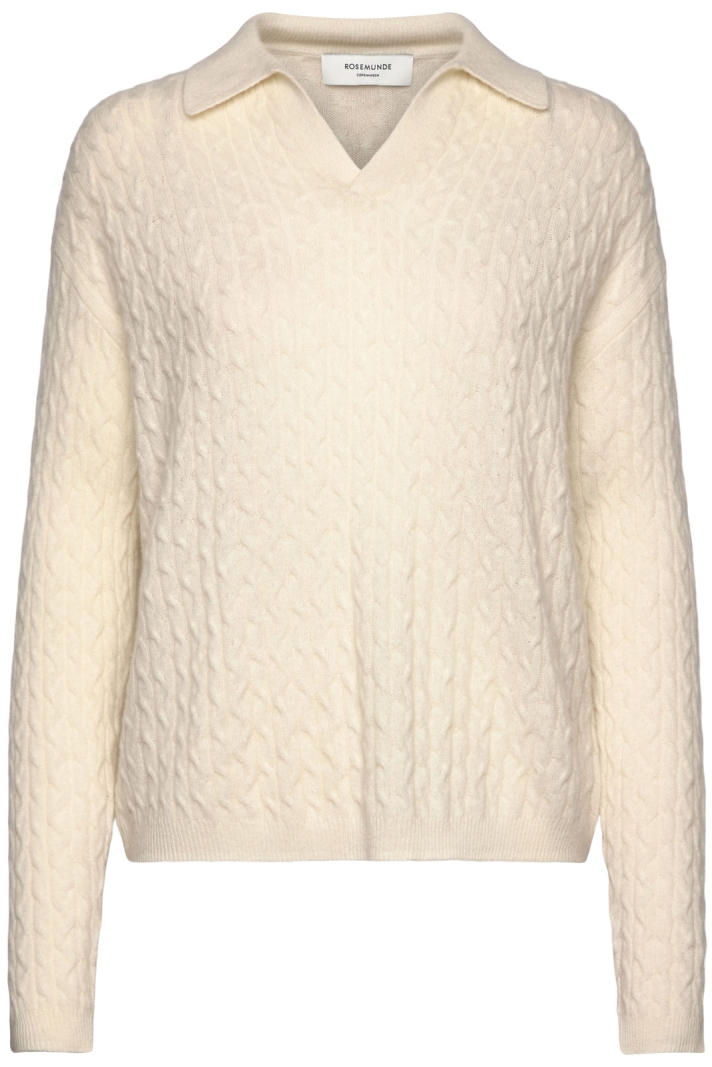 Rwlaica Cashmere Cable Ls Pullover