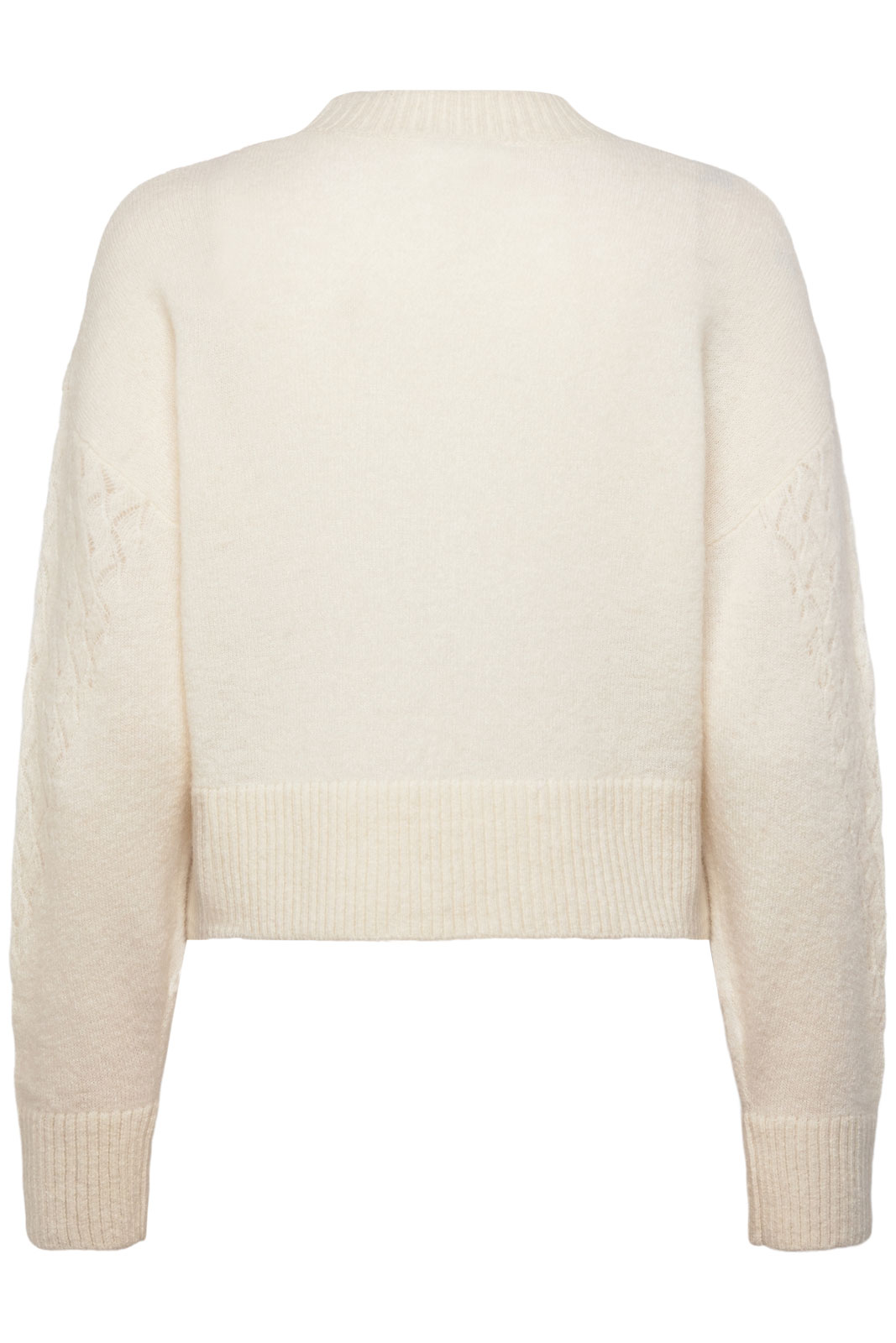 Rwaida Ls Mock Neck Pullover