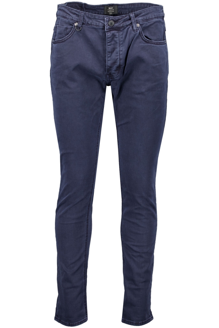 Lou Slim Twill Navy
