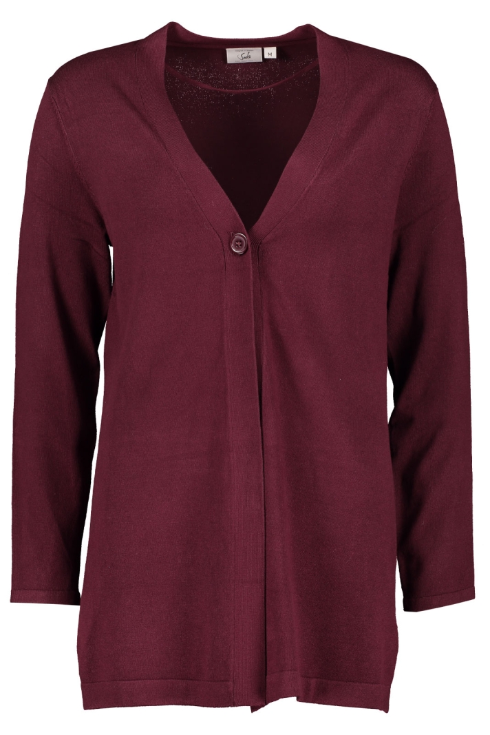 Inez Long Cardigan 25501 Soda