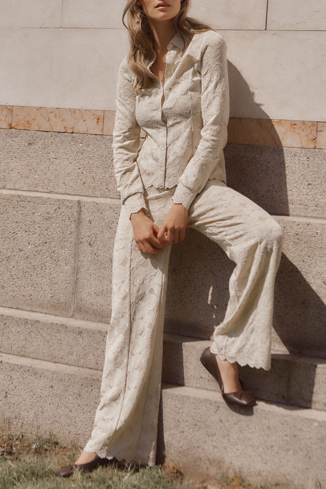 Rwfiona Mw Lace Trousers