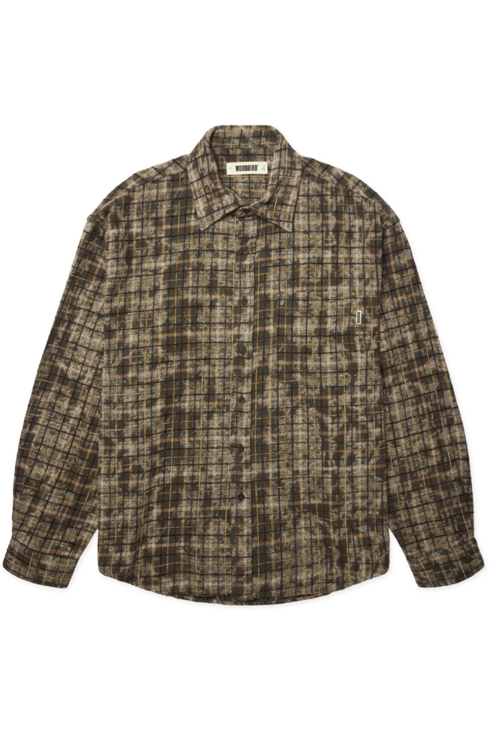 Wbjong Wash Check Shirt