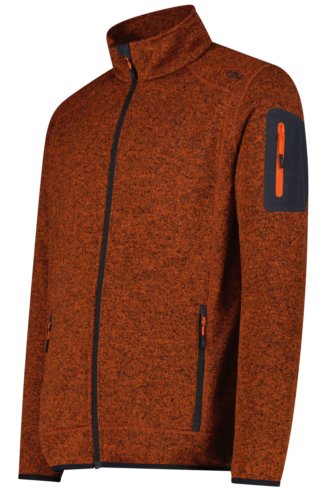 Man Knit Fleece Jacket.