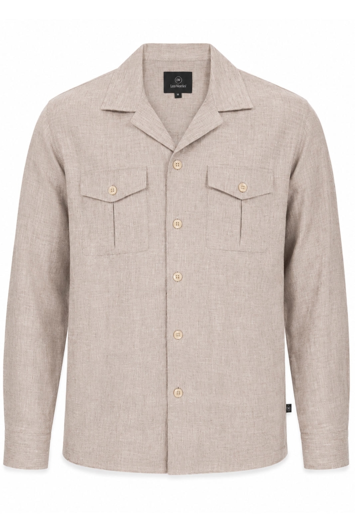Linen Shirt W Pockets