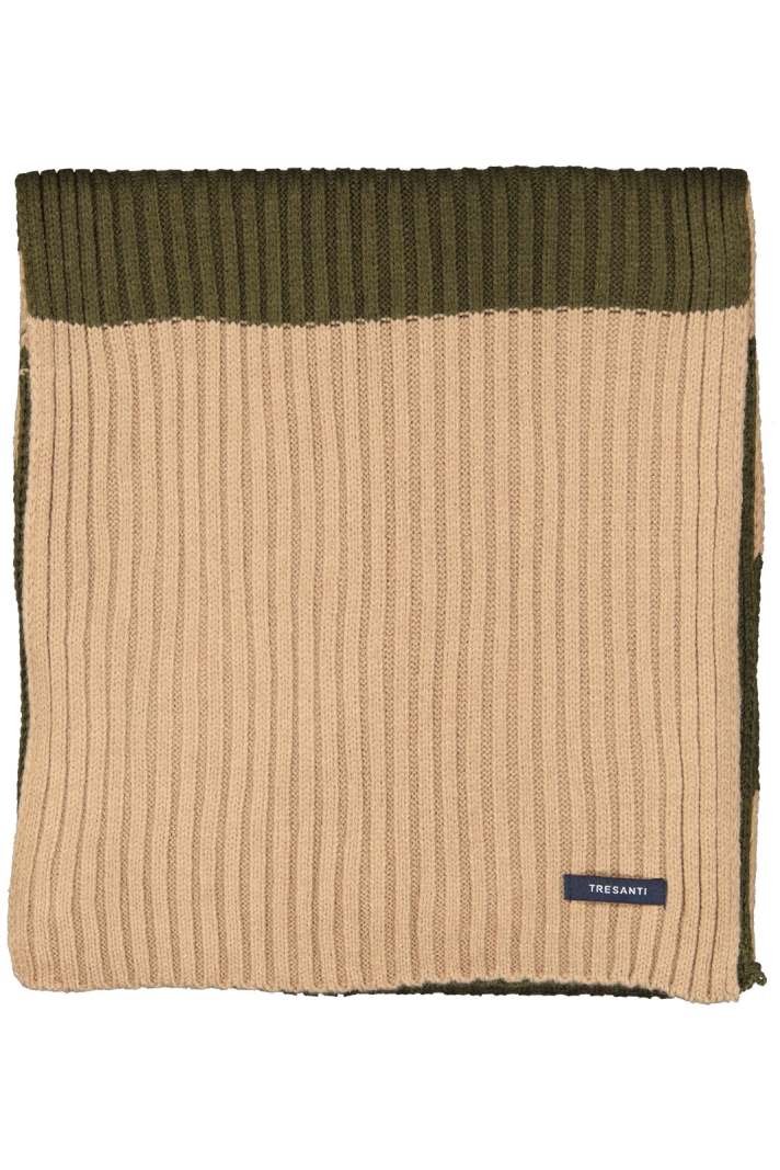 Beato | Thick Stripes Knitted Scarf