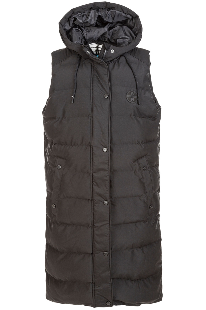 Chief W Long Puffer Vest.