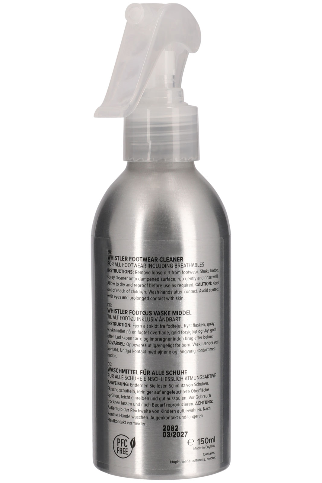 Pre Wash for outdoor footwear