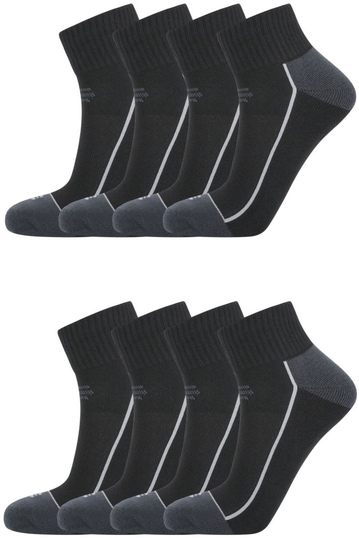 Avery Quarter Socks 8-pack