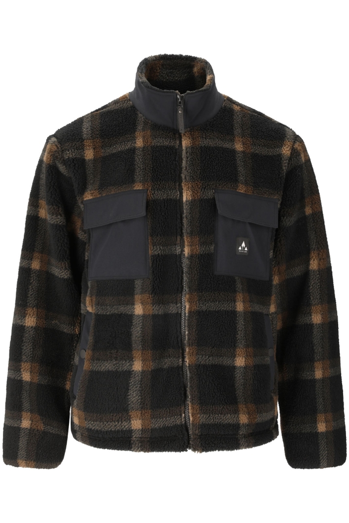 Carrillo M AOP Teddy Fleece Jacket