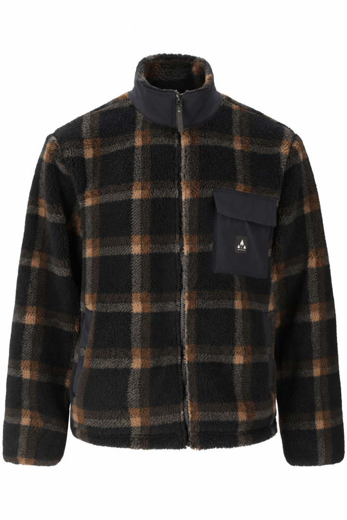 Carrillo M AOP Teddy Fleece Jacket