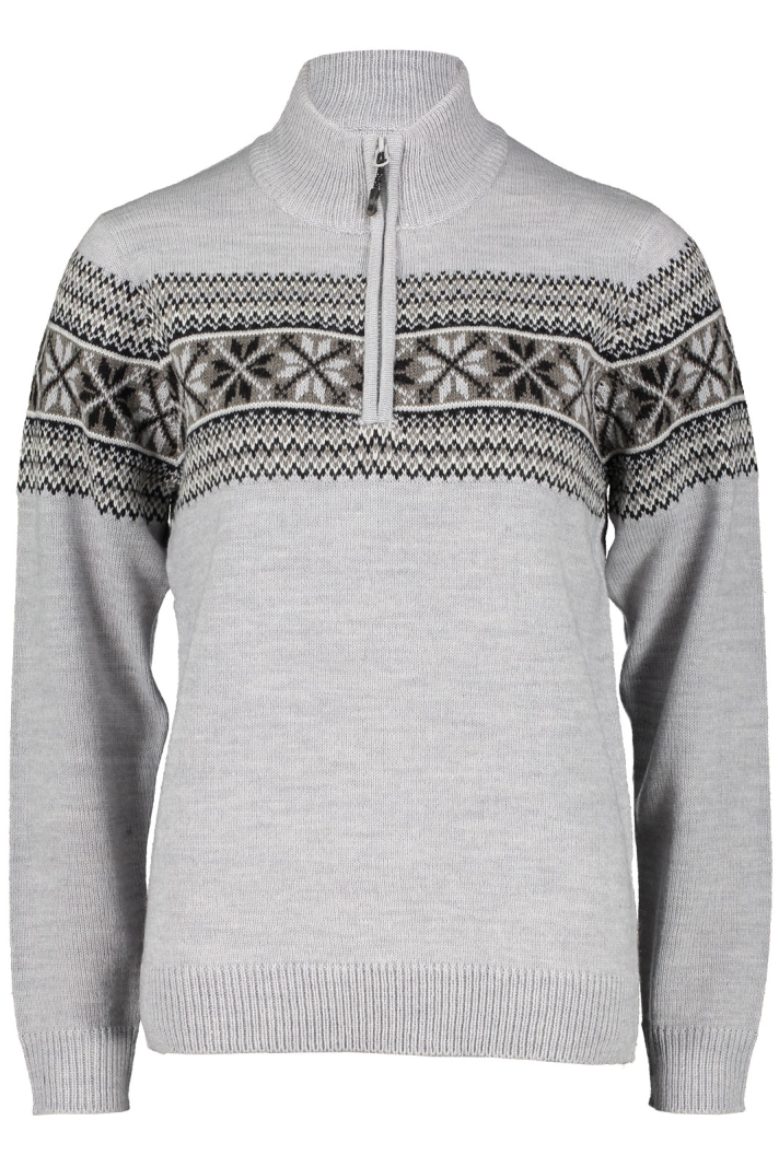 Flash W Half Zip Knit Sweater