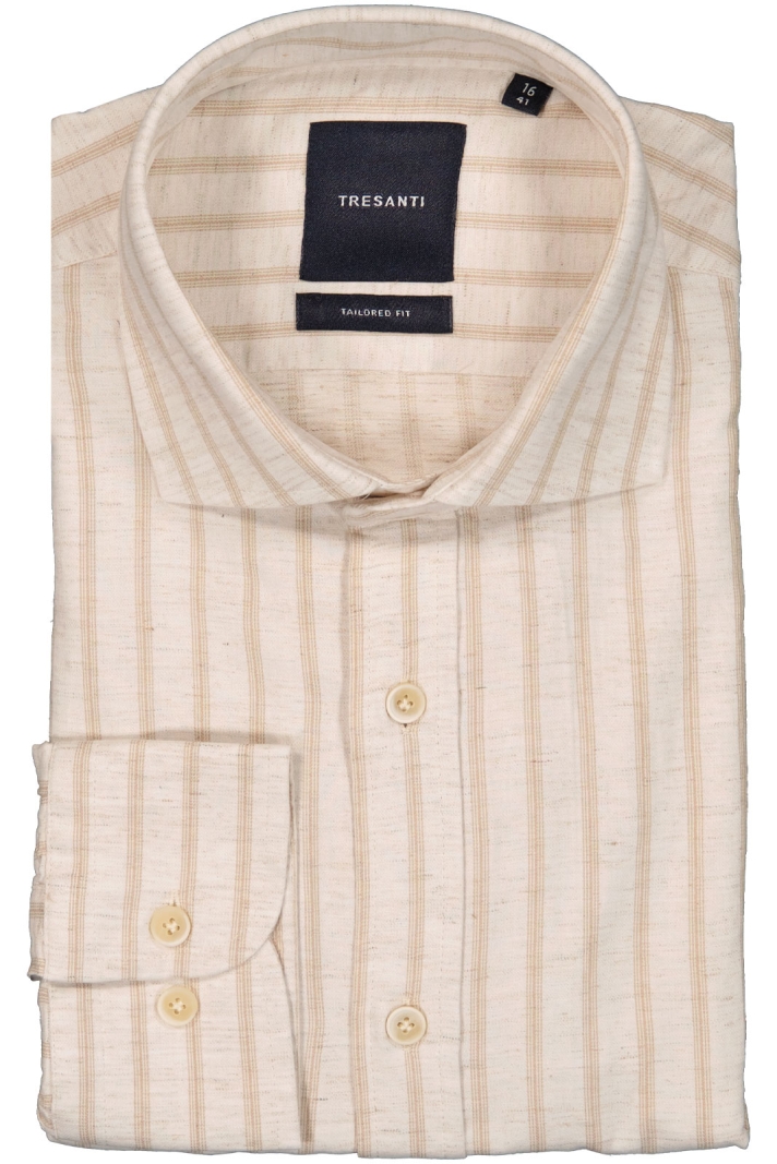 Alo | Shirt With Organic Look And Stripes