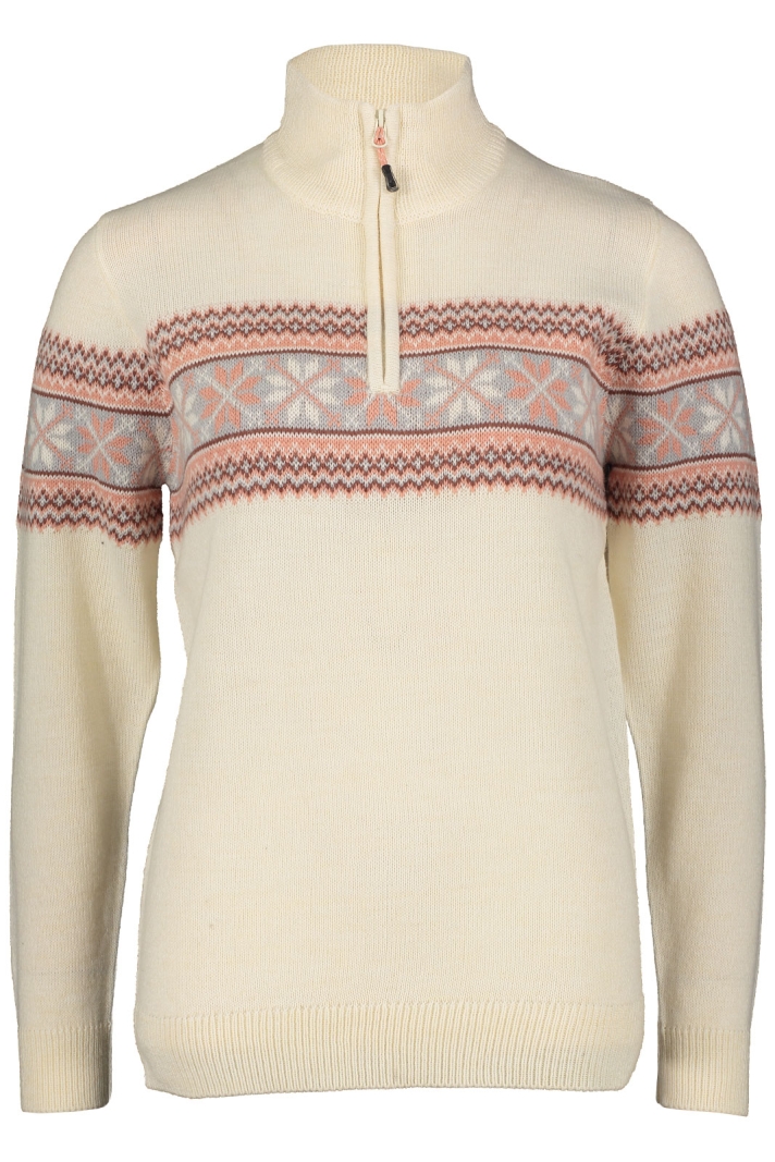 Flash W Half Zip Knit Sweater