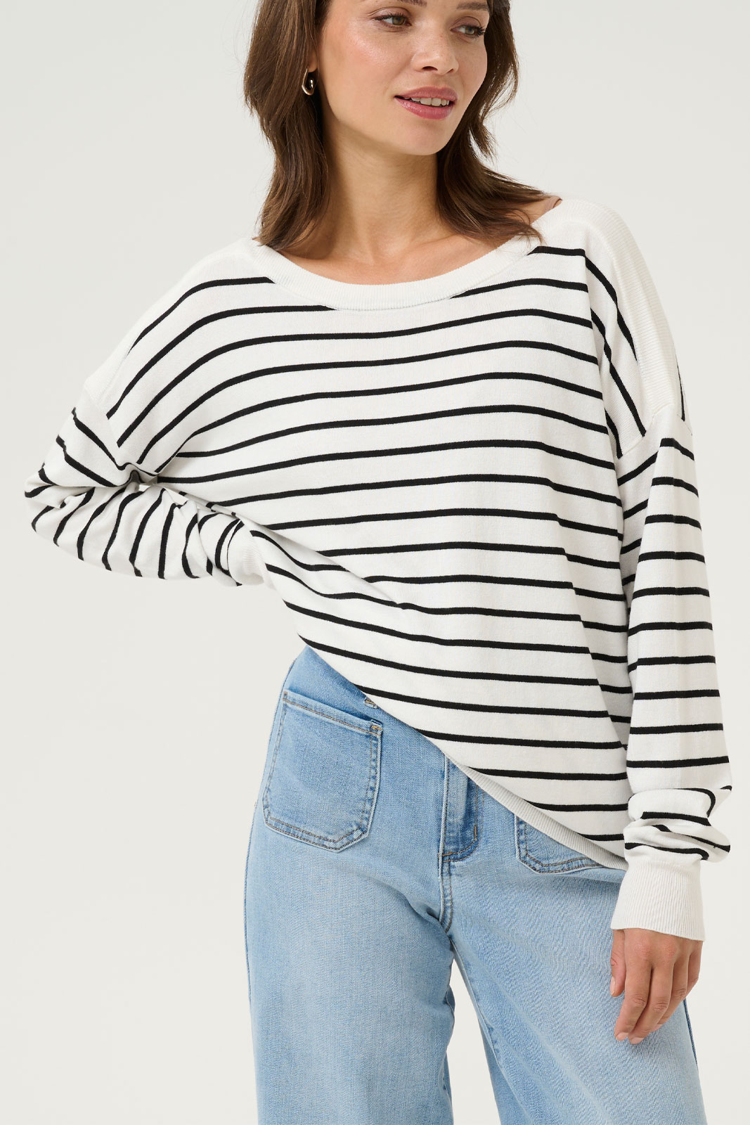 Kalizza Boat Neck Pullover