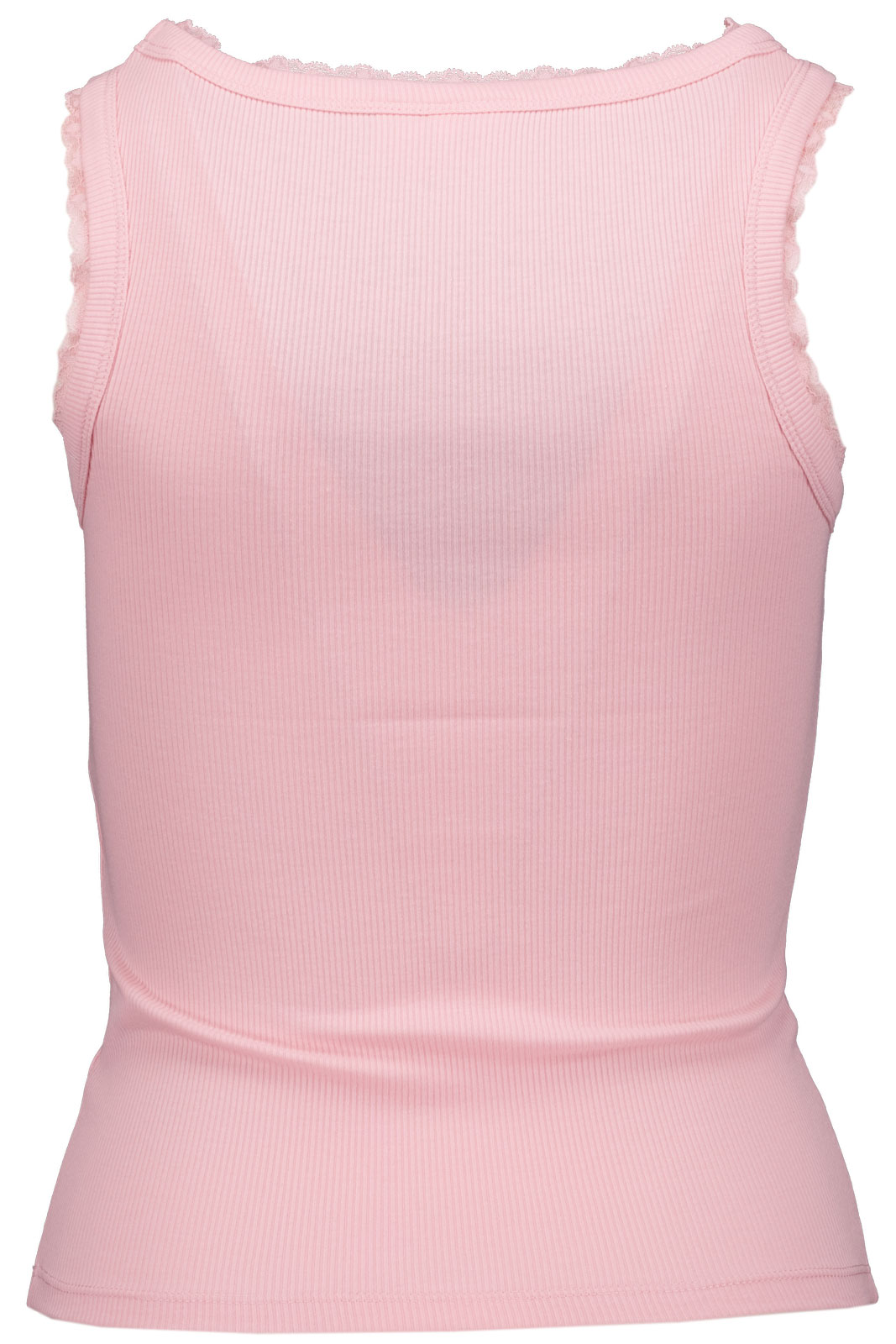 Juicy Hibiscus Crystal Vest W.Lace Trim