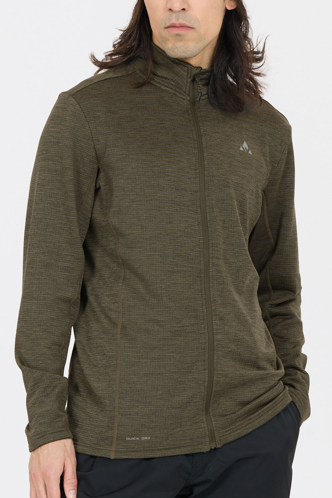 Kalle M Waffle Full Zipper Midlayer