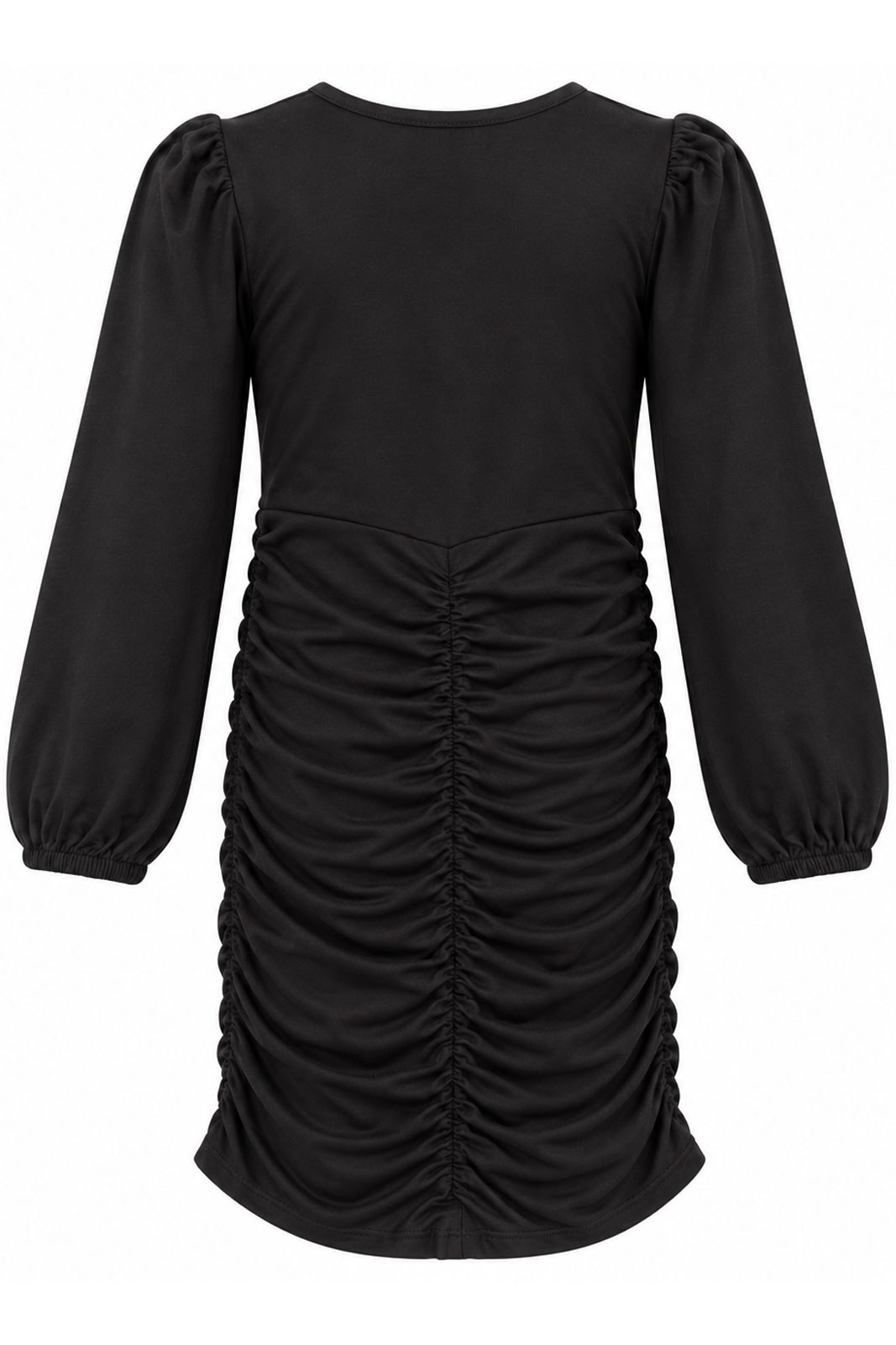 Girls Dress L/s W Gathering