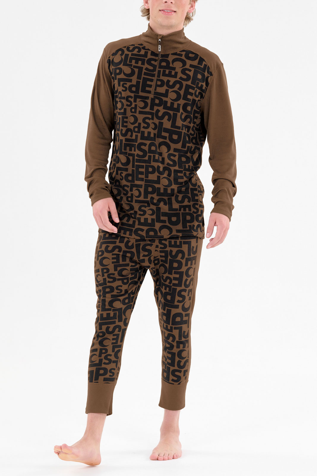 Rei M Printed Half Zip Top