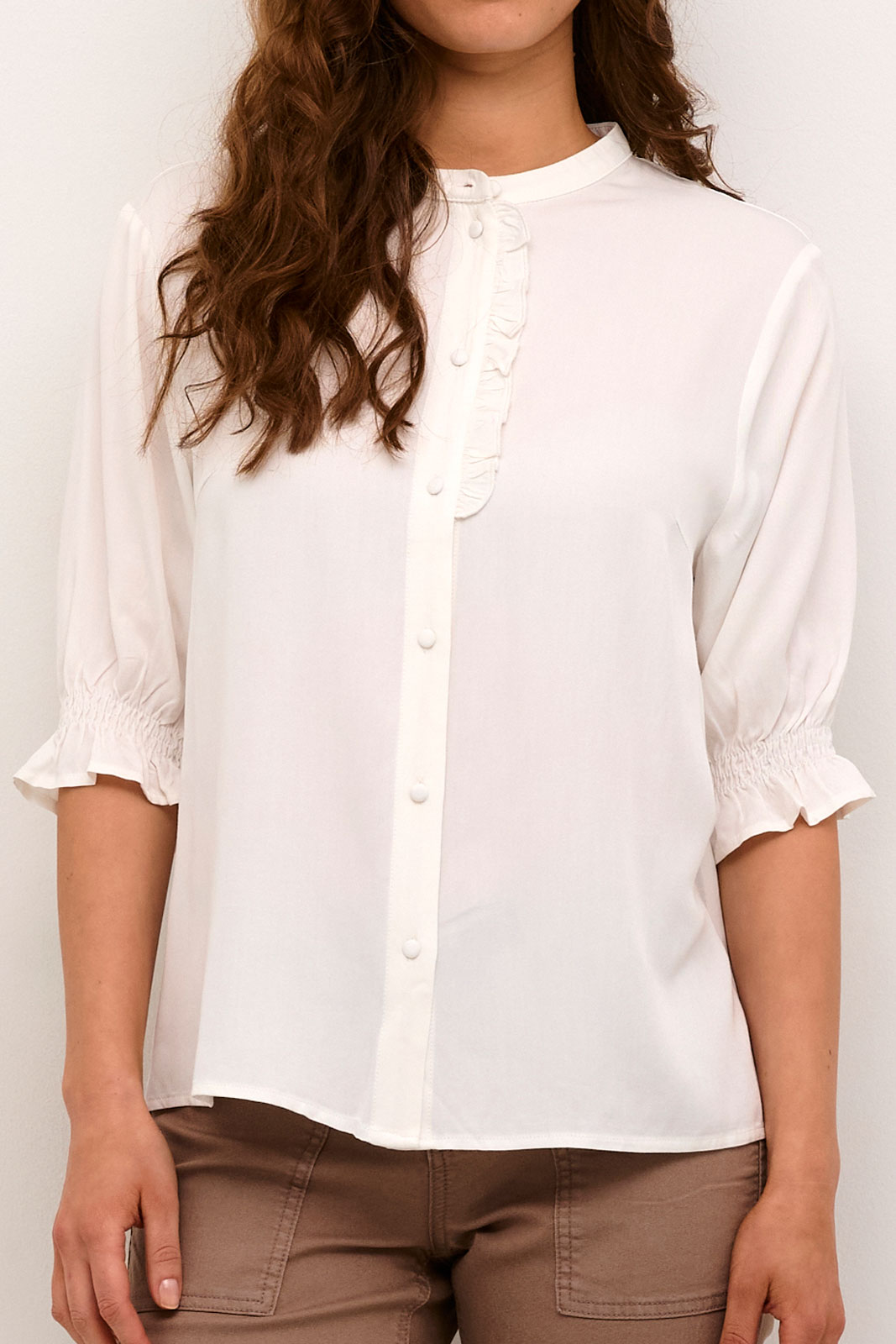 Crvenea Short Sleeve Blouse
