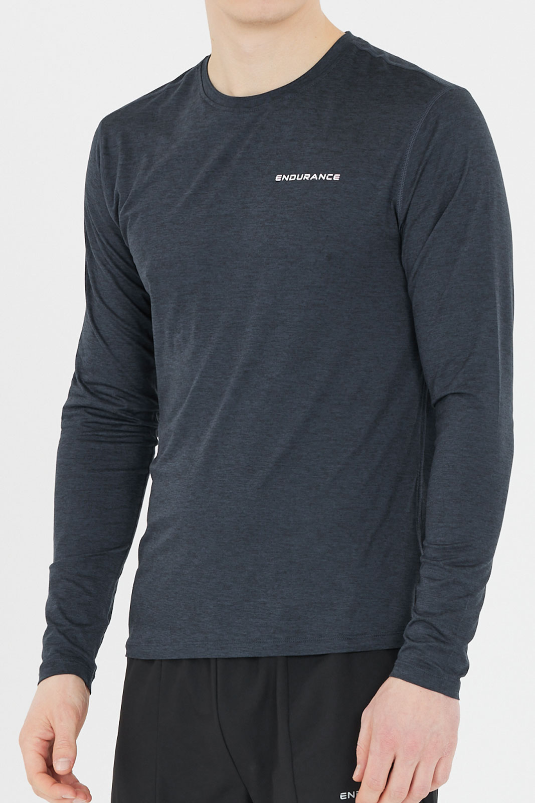 Abdon M Melange L/S Tee