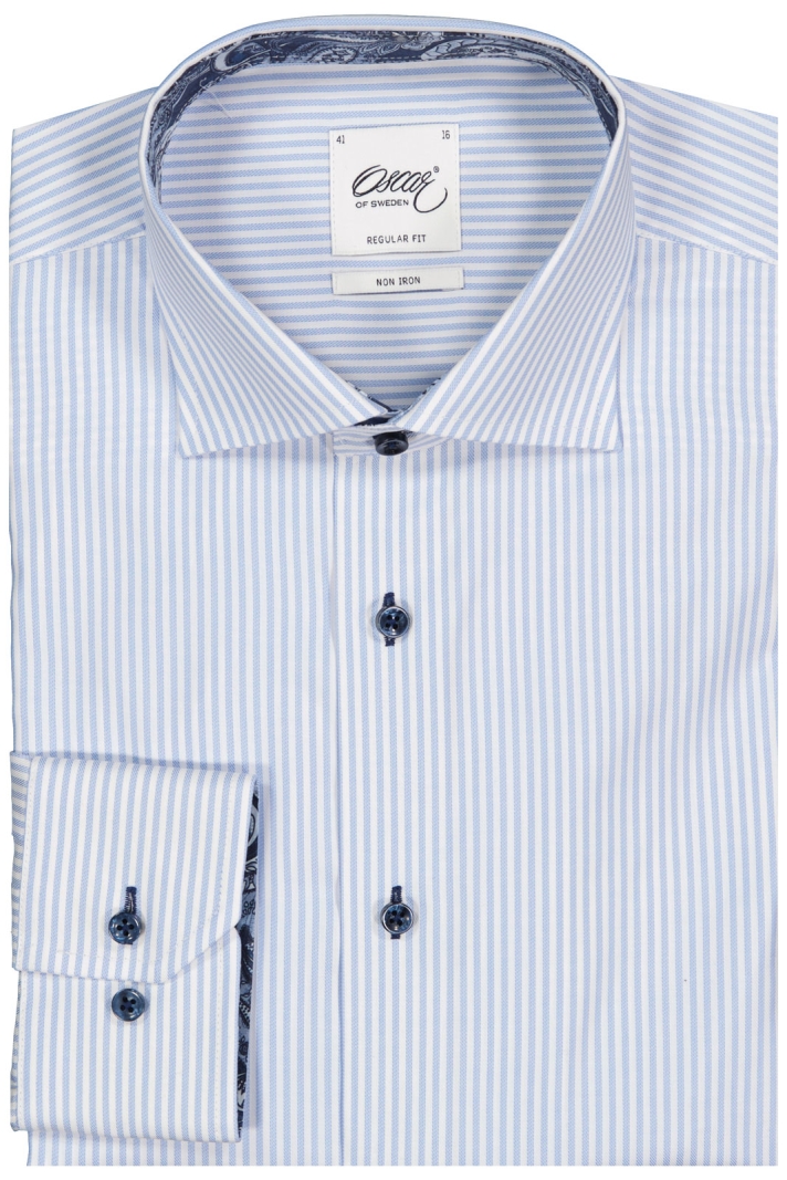 Oscar Skjorta 6685 Contrast Reg