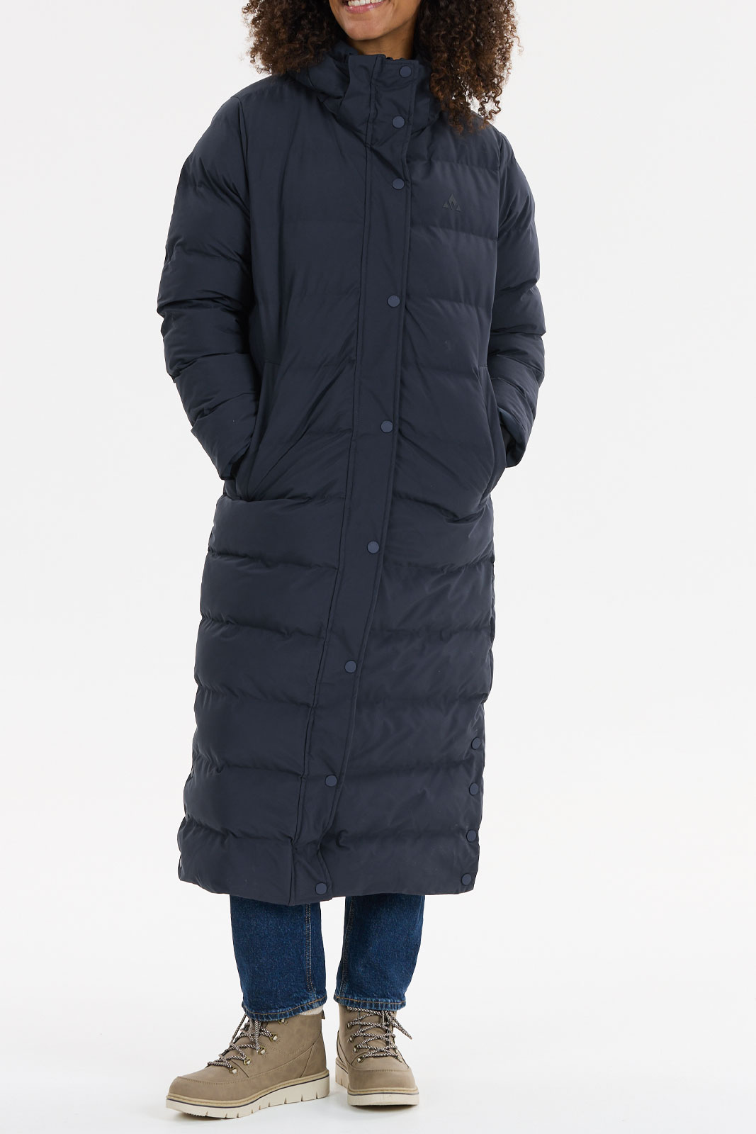 Joan W Long Puffer Jacket.