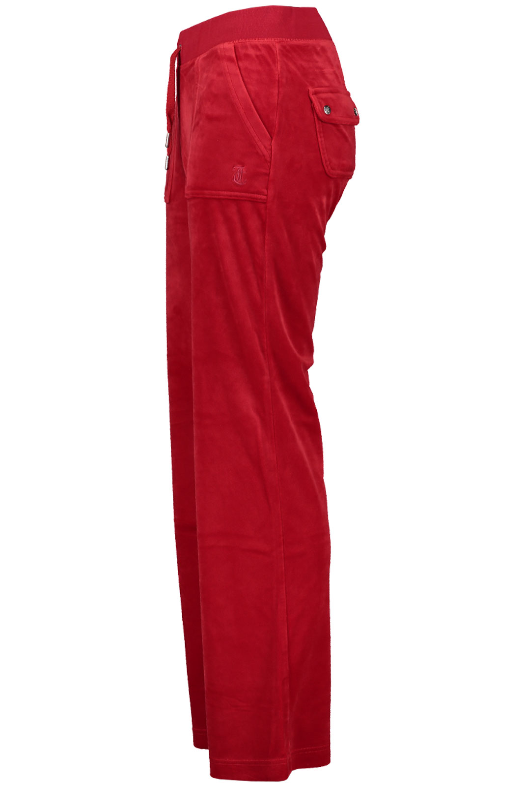 Del Ray Classic Velour Pant Pocket Design