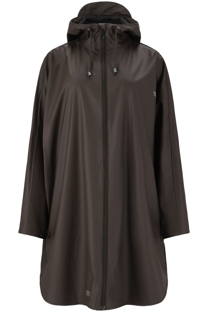 Flame W PU Rain Poncho.