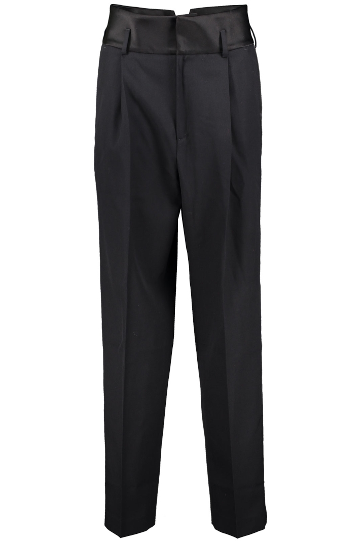 High Waist Tuxedo Trousers