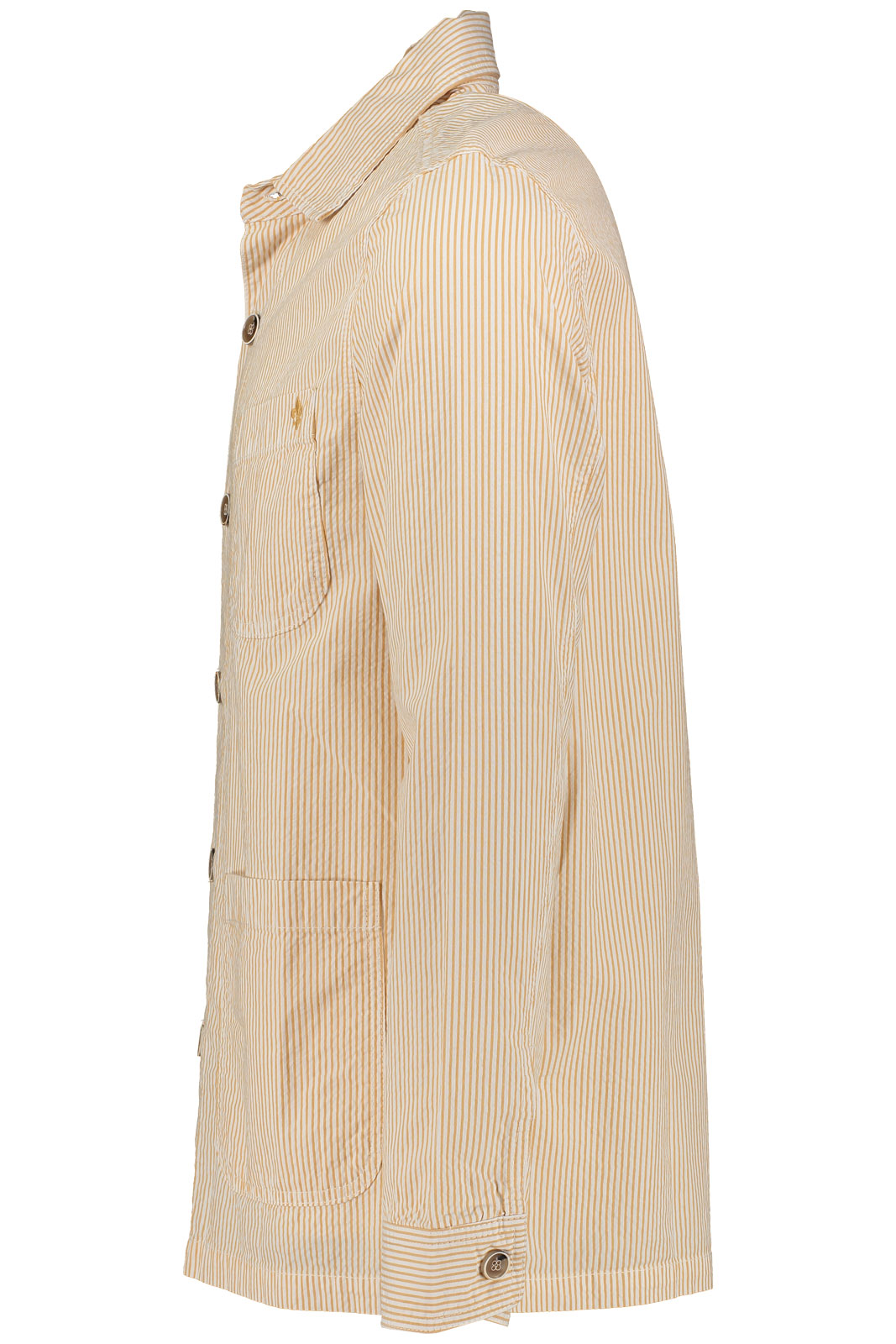 Seersucker Shirt Jacket