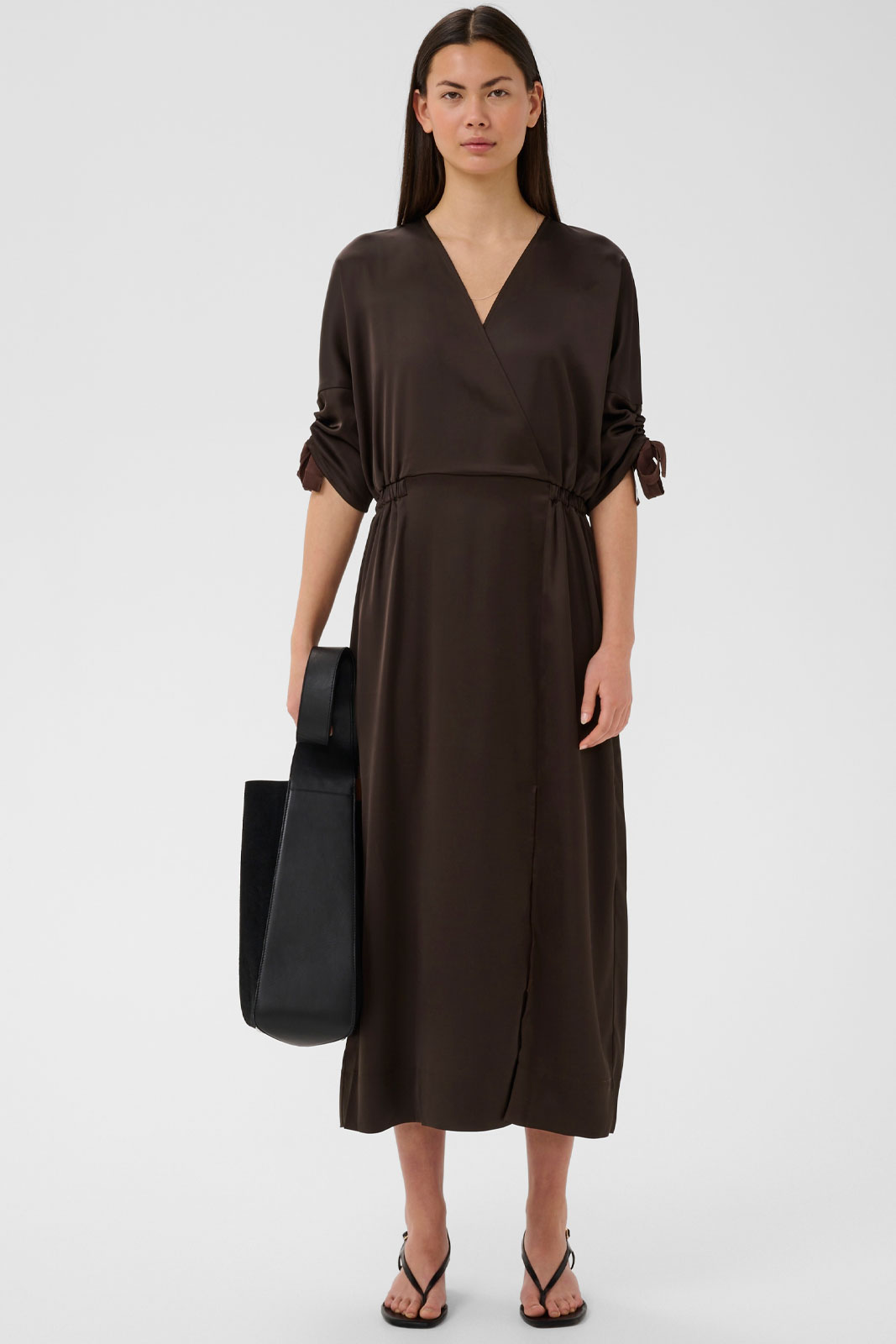 Lakeiw Fake Wrap Dress