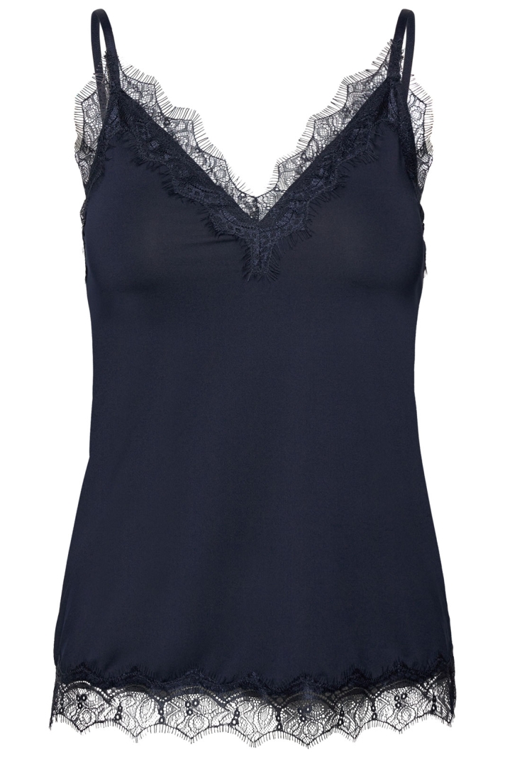 Rwbillie Sl Lace Strap Top