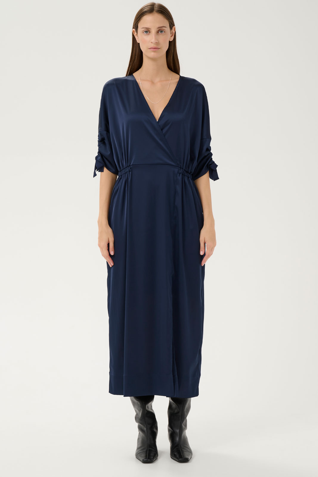 Lakeiw Fake Wrap Dress