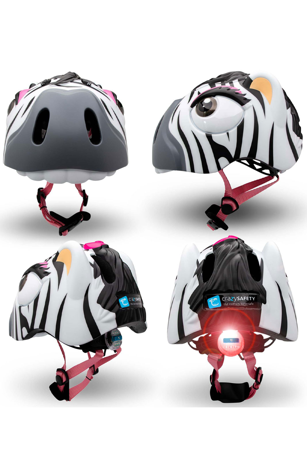 Zebra Bicycle Helmet