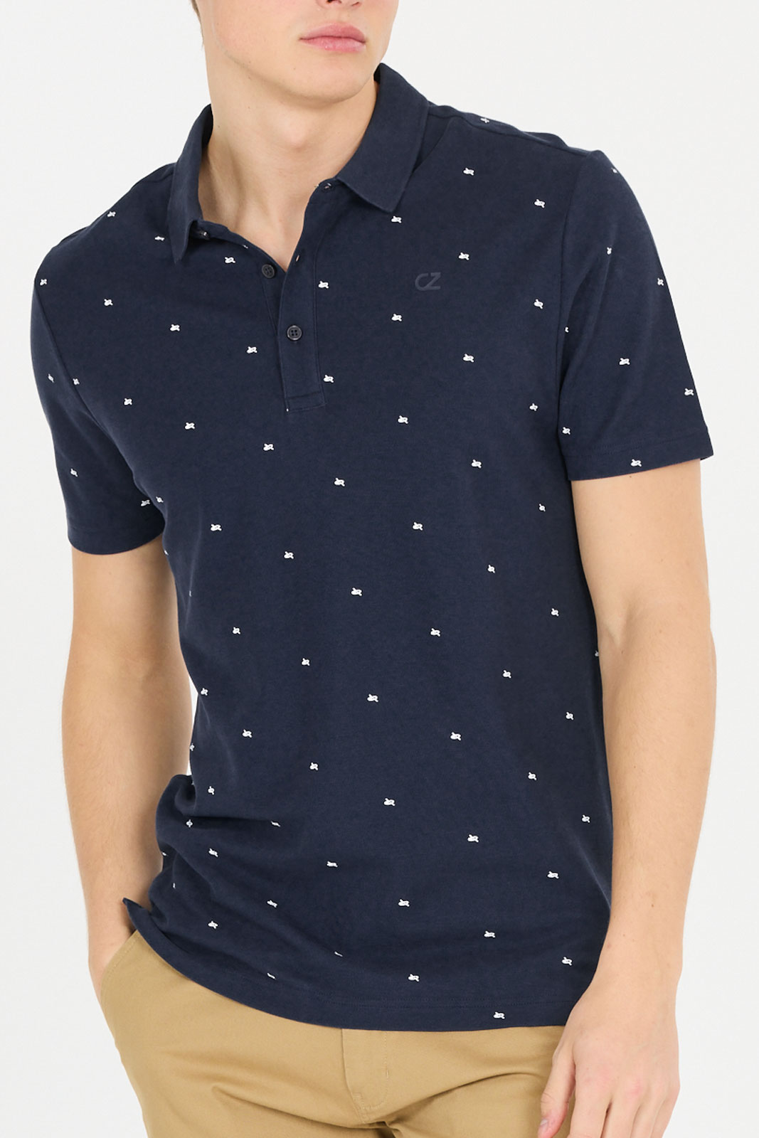 Ashbur M Printed S/S Polo