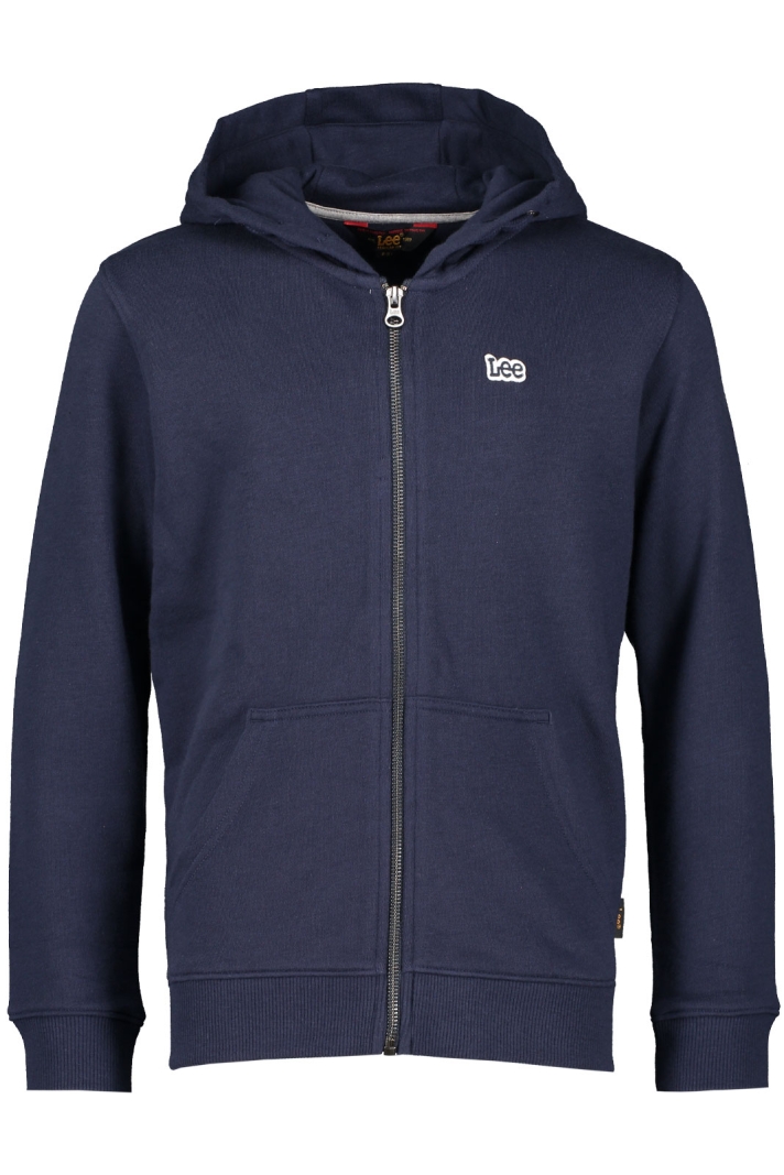 Badge Lb Zip Through Hoodie