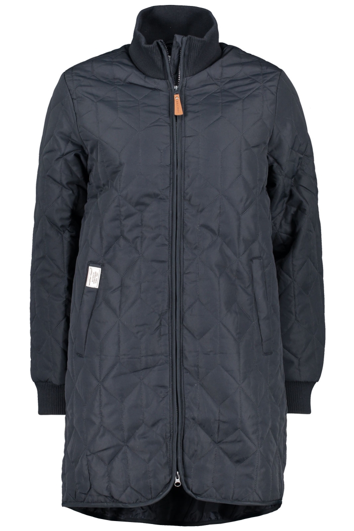 Nokka W Long Quilted Jacket