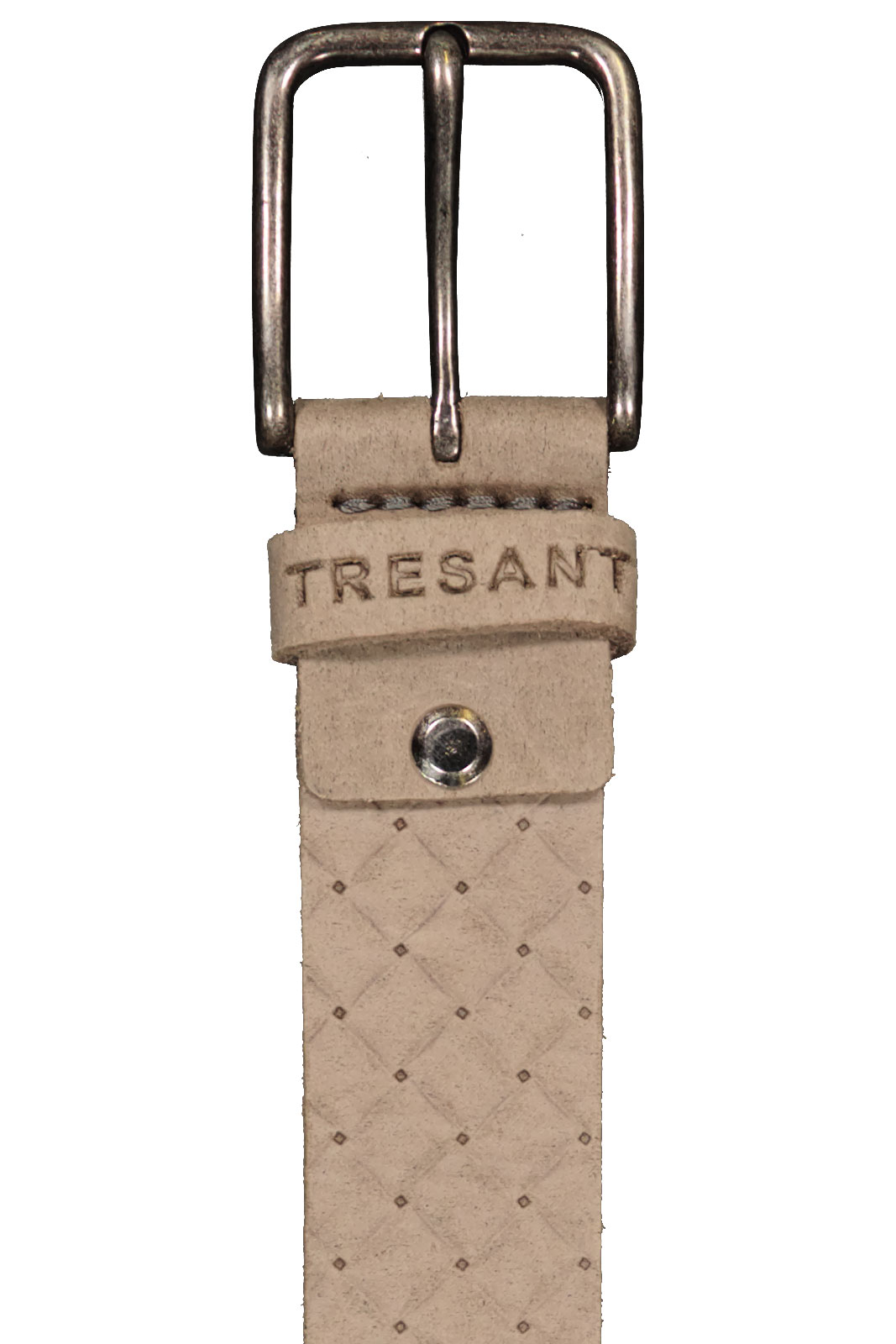 Dani | Nubuck Leather Belt With Embossing