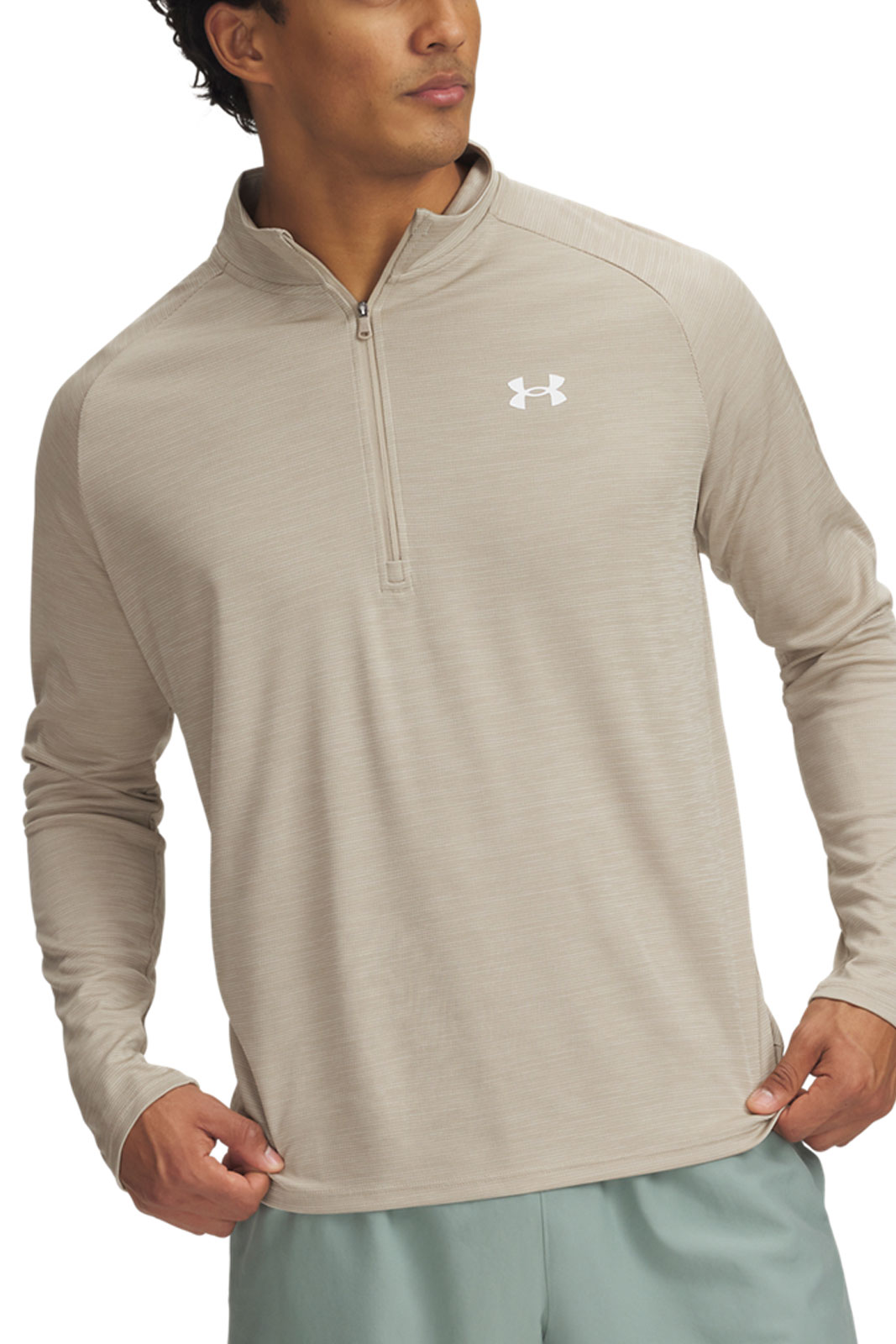 Ua Tech Textured 1/2 Zip