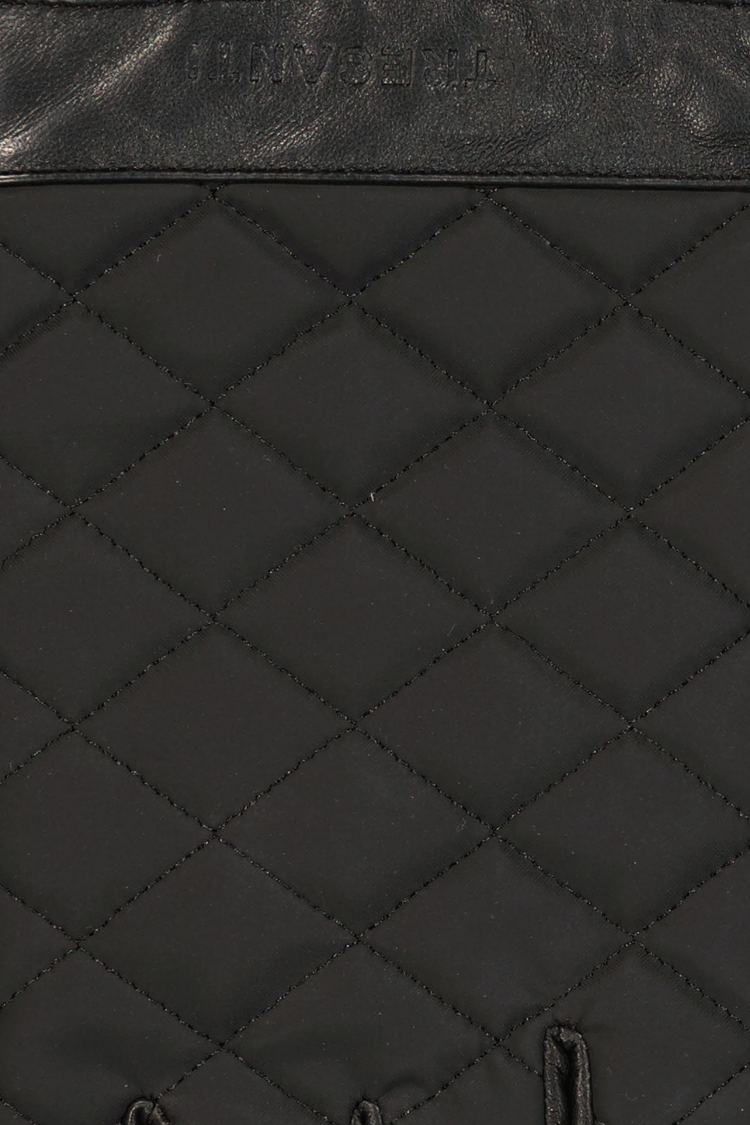 Shelly | Leather Gloves With Diamond Stitching